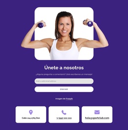 Descargar El Tema De WordPress Para Únete A Un Club Deportivo