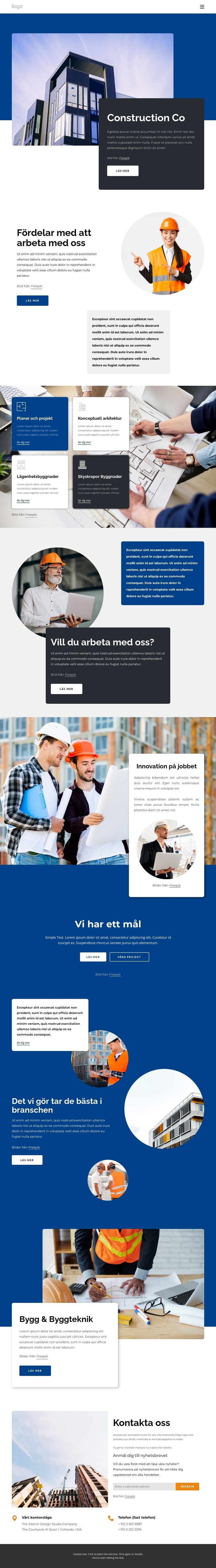 Construction co WordPress -tema