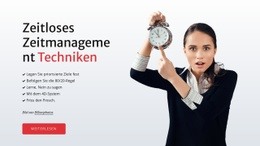 Zeitorganisationsfähigkeiten Business-WordPress-Themen