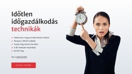 Időgazdálkodási Készségek – E-Kereskedelmi Webhely