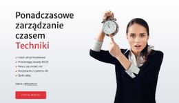 Zdolności Zarządzania Czasem Szablon Siatki CSS