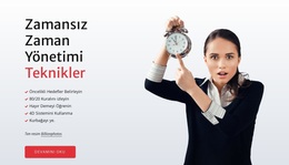 Zaman Yönetimi Becerileri - Nihai WordPress Teması