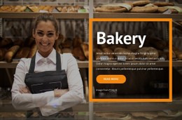 Bread And Bakery Premium Template