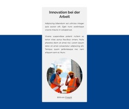 Die Bauinnovationen - Anpassbarer Professioneller Website-Builder