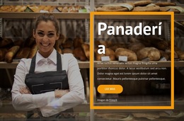 Pan Y Panadería: Plantilla De Sitio Web Sencilla