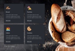 Baked Goods - Free Homepage Design