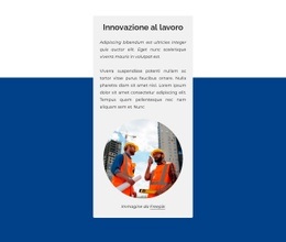 Le Innovazioni Edilizie - Modello Di Pagina HTML5