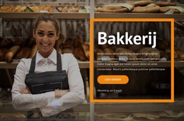 Brood En Bakkerij - Volledig Responsieve Sjabloon