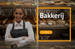 Brood En Bakkerij - Sjabloon Voor Mobiele Website