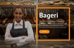 Bröd Och Bageri - Helt Responsiv Mall