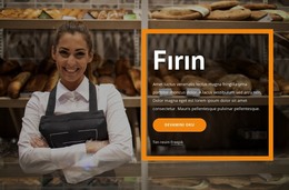 Ekmek Ve Fırın - HTML Şablonu Indirme