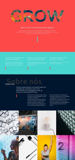 Desenvolva O Seu Negócio - Website Creation HTML