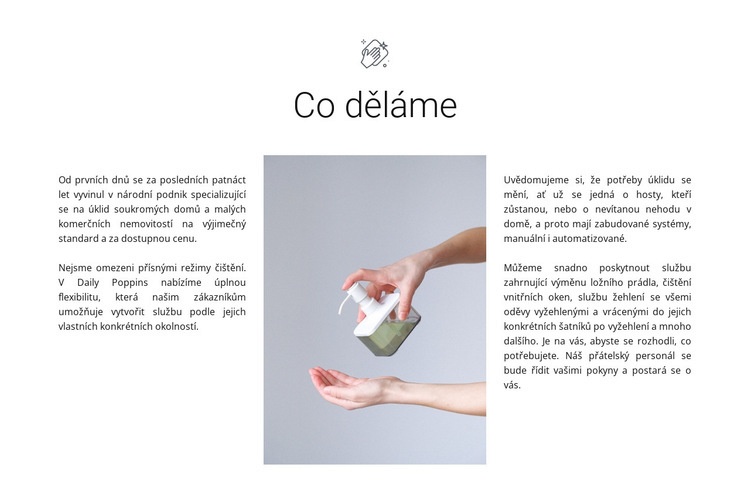 Úklidové agentury Šablona HTML