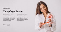 Zahnpflegedienste - Kostenlose Zielseite, Vorlage HTML5