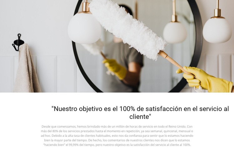 Limpieza de alta calidad Plantilla CSS