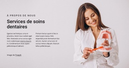 Créateur De Site Web Gratuit Pour Services De Soins Dentaires