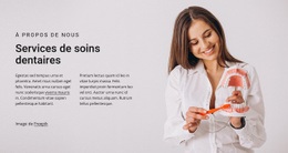 Services De Soins Dentaires - HTML Site Builder