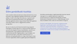 Előre Gondolkodó Tisztítás