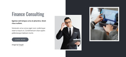 Finance Consulting - Custom Joomla Template