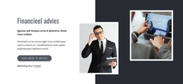 Financieel Advies - WordPress-Sjabloon