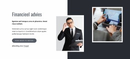 Financieel Advies - Aanpasbaar Professioneel Ontwerp