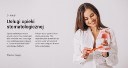 Usługi Opieki Dentystycznej - HTML Site Builder