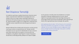 İleri Görüşlü Temizlik