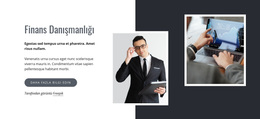 Finans Danışmanlığı - WordPress Şablonu