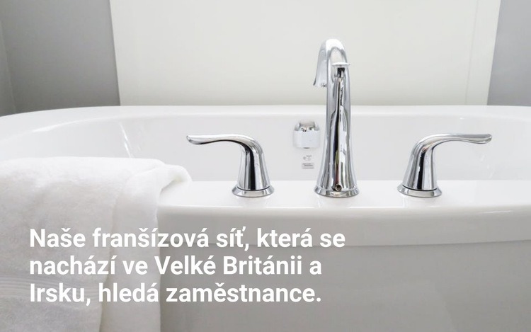 Úklidová agentura Šablona HTML