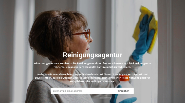 Personalrekrutierung zur Reinigung WordPress-Theme