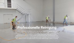 Professionelle Reinigung