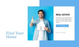 Awesome Homepage Design For Search Real Estate For Sale