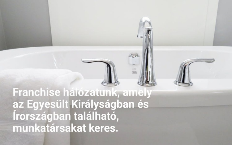 Takarító ügynökség HTML Sablon