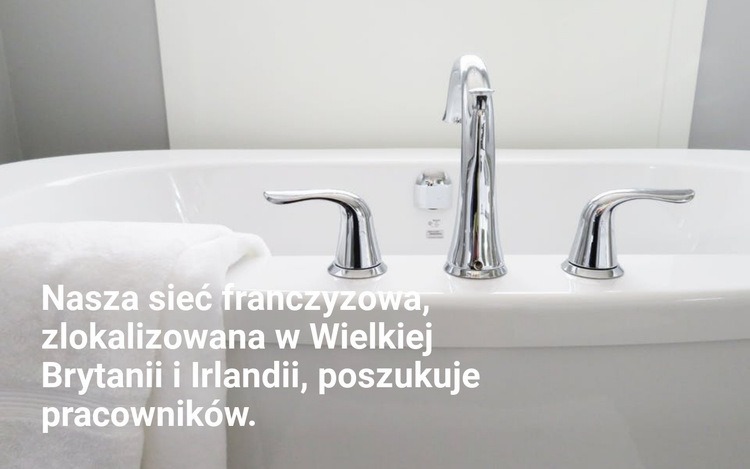 Agencja sprzątająca Szablon