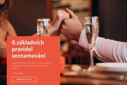 6 Základních Pravidel Pro Seznamování – Stažení Šablony HTML