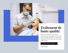 Des Soins Dentaires De Haute Qualité - Maquette De Site Web Créative Et Polyvalente