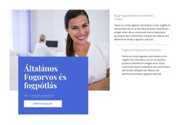 CSS-Elrendezés Ehhez: Általános Fogorvos