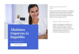 Általános Fogorvos - Ingyenes Webhelytervezés