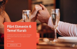 Çıkmak Için 6 Temel Kural - Kişisel Web Sitesi Şablonu