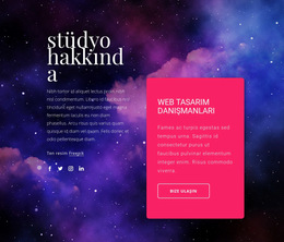 Web Tasarım Danışmanları Web Sitesi Şablonu