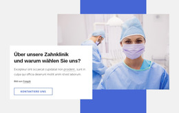 Gesunde Zähne Und Ein Gesundes Lächeln - Bootstrap-Vorlage