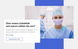 Website-Design Für Gesunde Zähne Und Ein Gesundes Lächeln