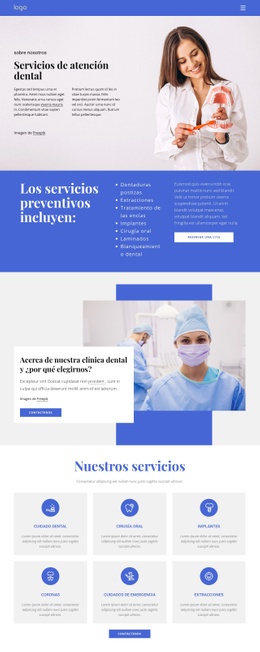 Dentista Y Prostodoncia Portafolio De Fotografías De Páginas