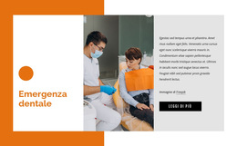 Emergenza Dentale - Download Del Modello Di Sito Web