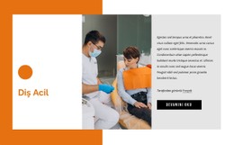 Diş Acil HTML5 Şablonu