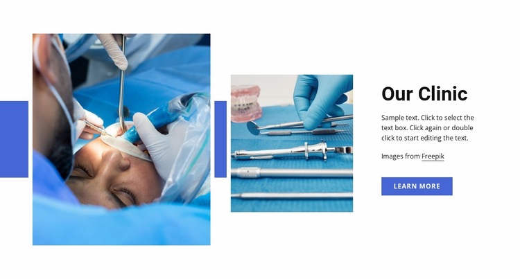 Tooth whitening Website Builder Templates