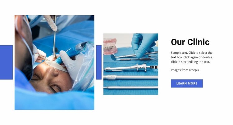 Tooth whitening Website Design