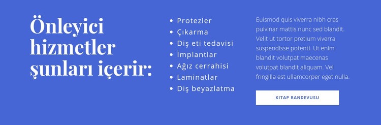 Headlne ve liste Html Web Sitesi Oluşturucu