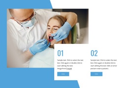 Komplexní Péče O Ústní Zdraví – Web Se Stažením Šablony HTML