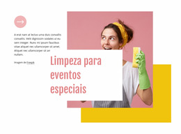 Limpeza De Eventos Especiais - Modelo Joomla Profissional Gratuito